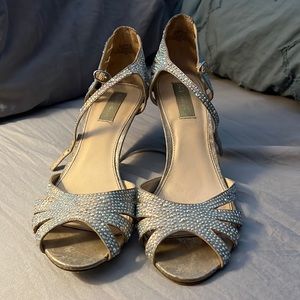 Betsy Johnson Blue wedding heels
